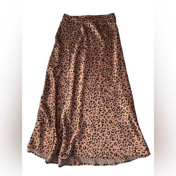 Sincerely Jules Leopard Print Skirt - Size - Medium - Picture 1 of 3